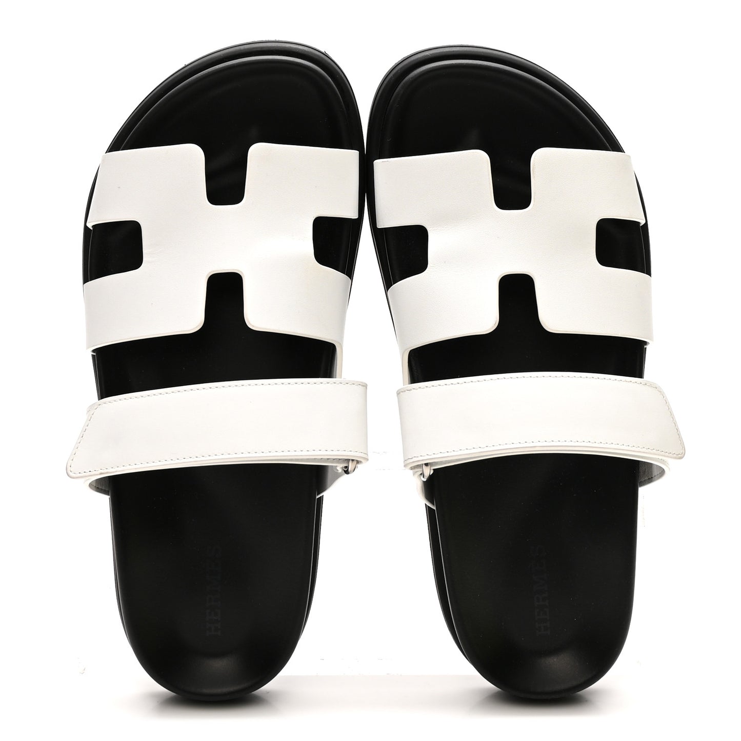 Calfskin Womens Chypre Sandals 37 White