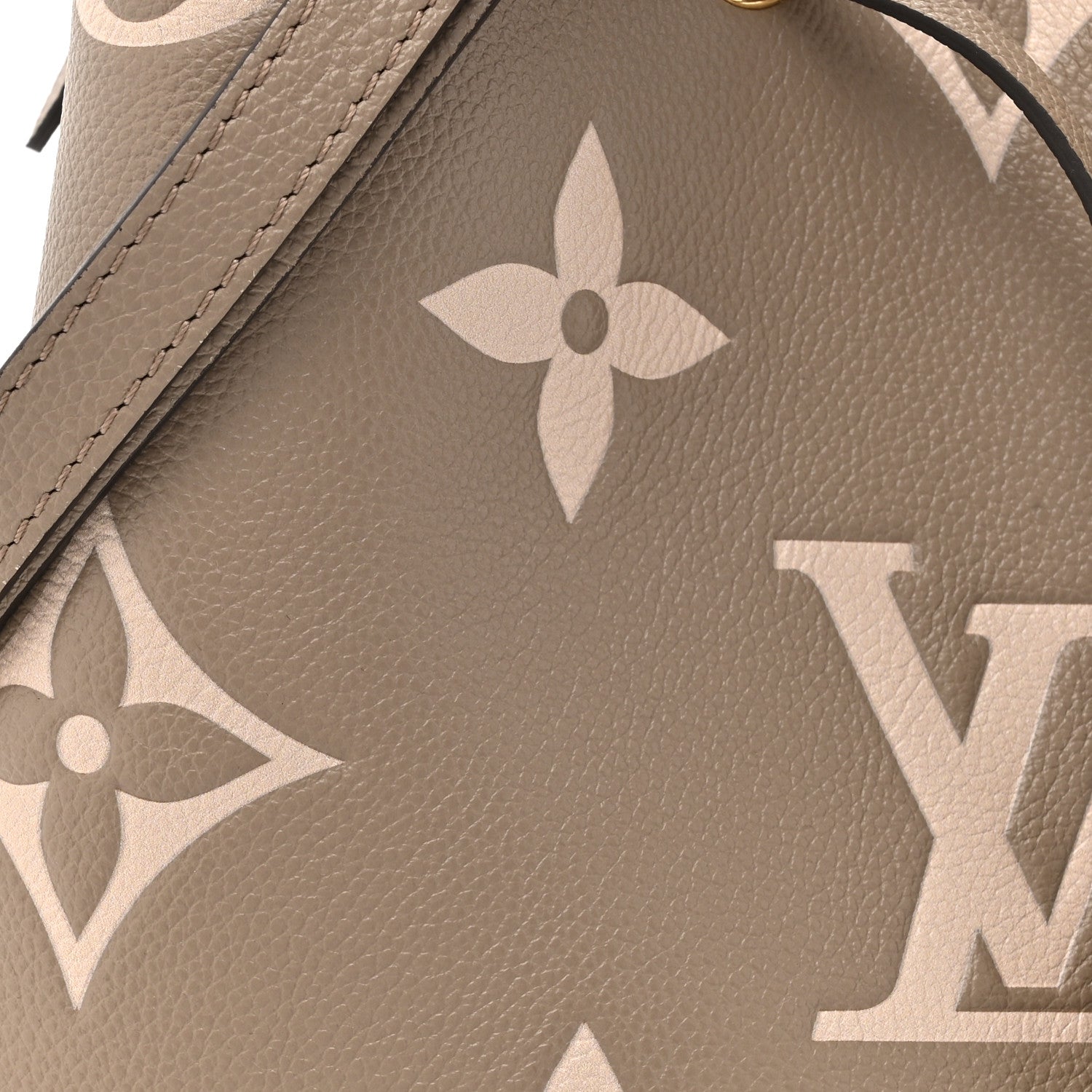 Louis Vuitton Empreinte Monogram Giant Neonoe MM Tourterelle Creme 7 of 12