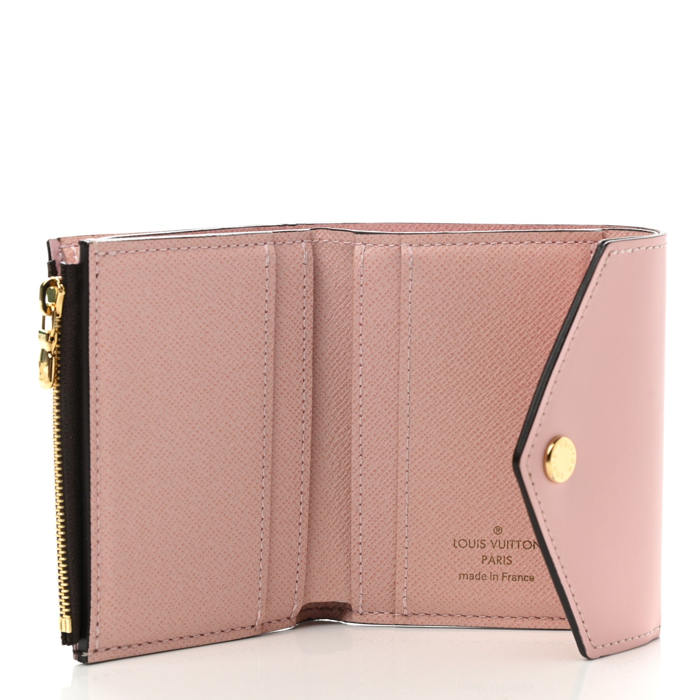 Monogram Zoe Wallet Rose Ballerine