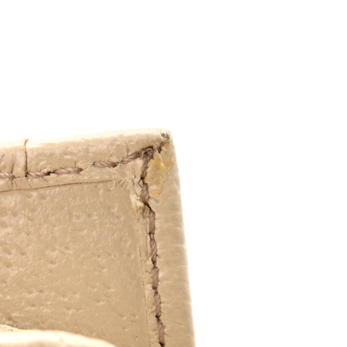 Monogram Two Fold Wallet Beige