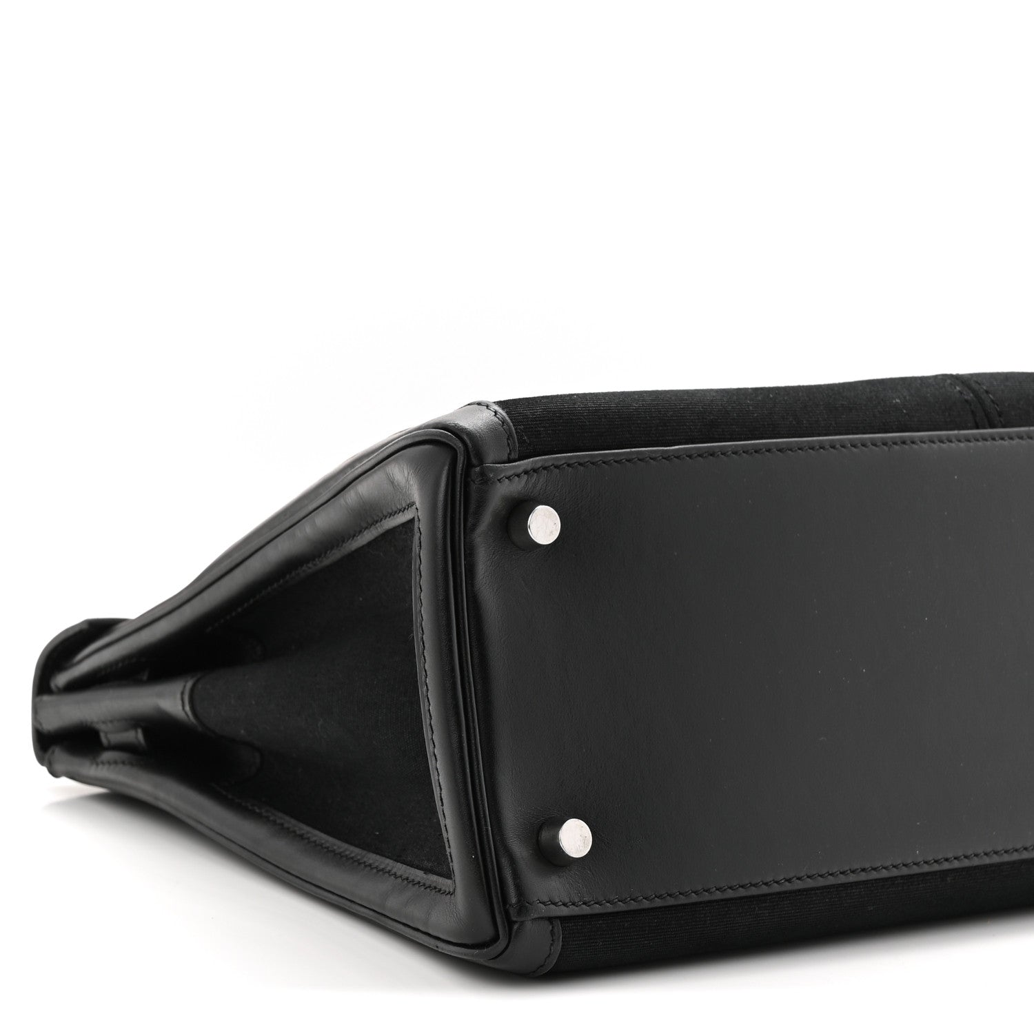 Hermes Box Toile Lakis Kelly 32 Black 17 of 19