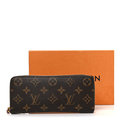 Louis Vuitton Monogram Clemence Wallet Fuchsia 7 of 7