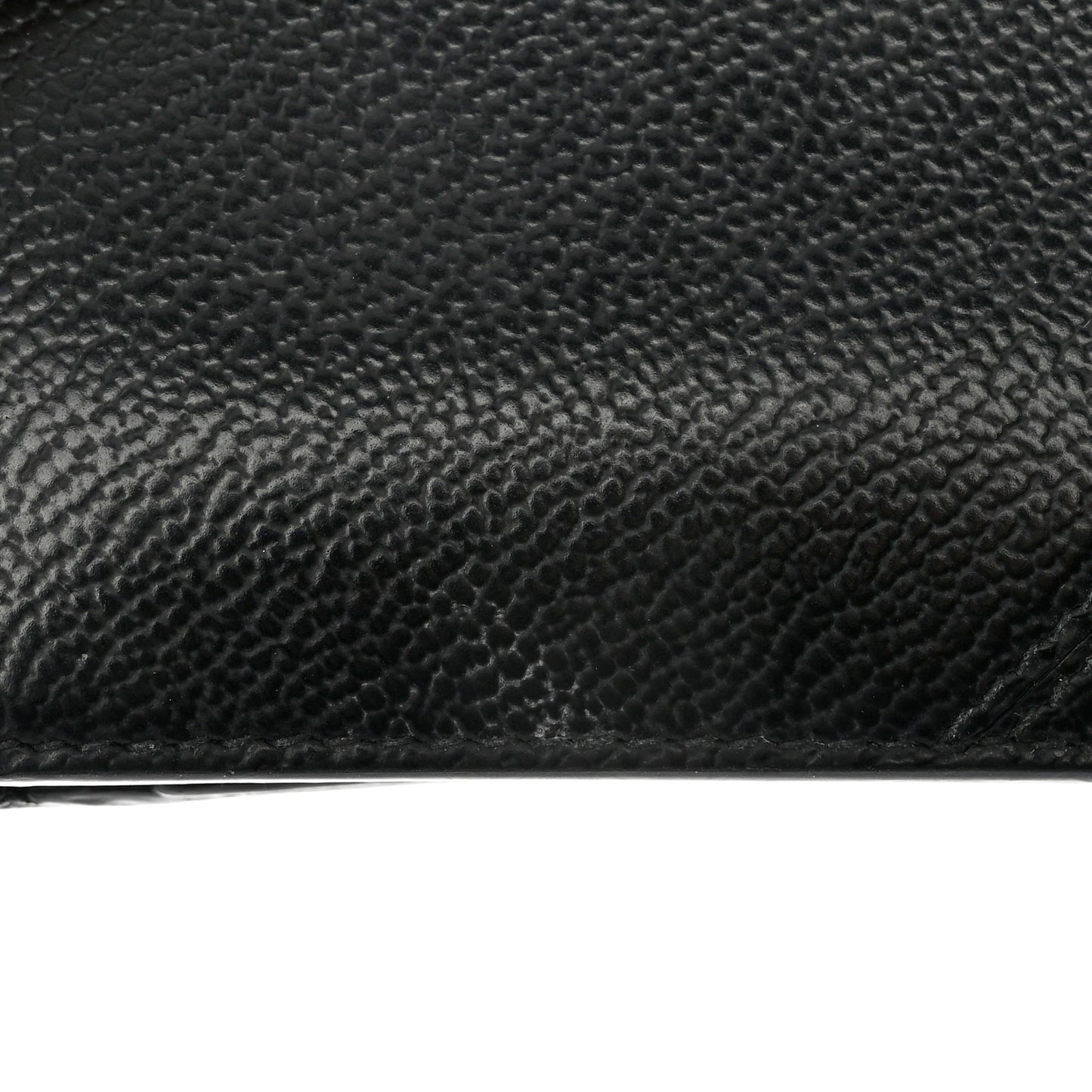 Micro Grain Bi-Fold Wallet Black