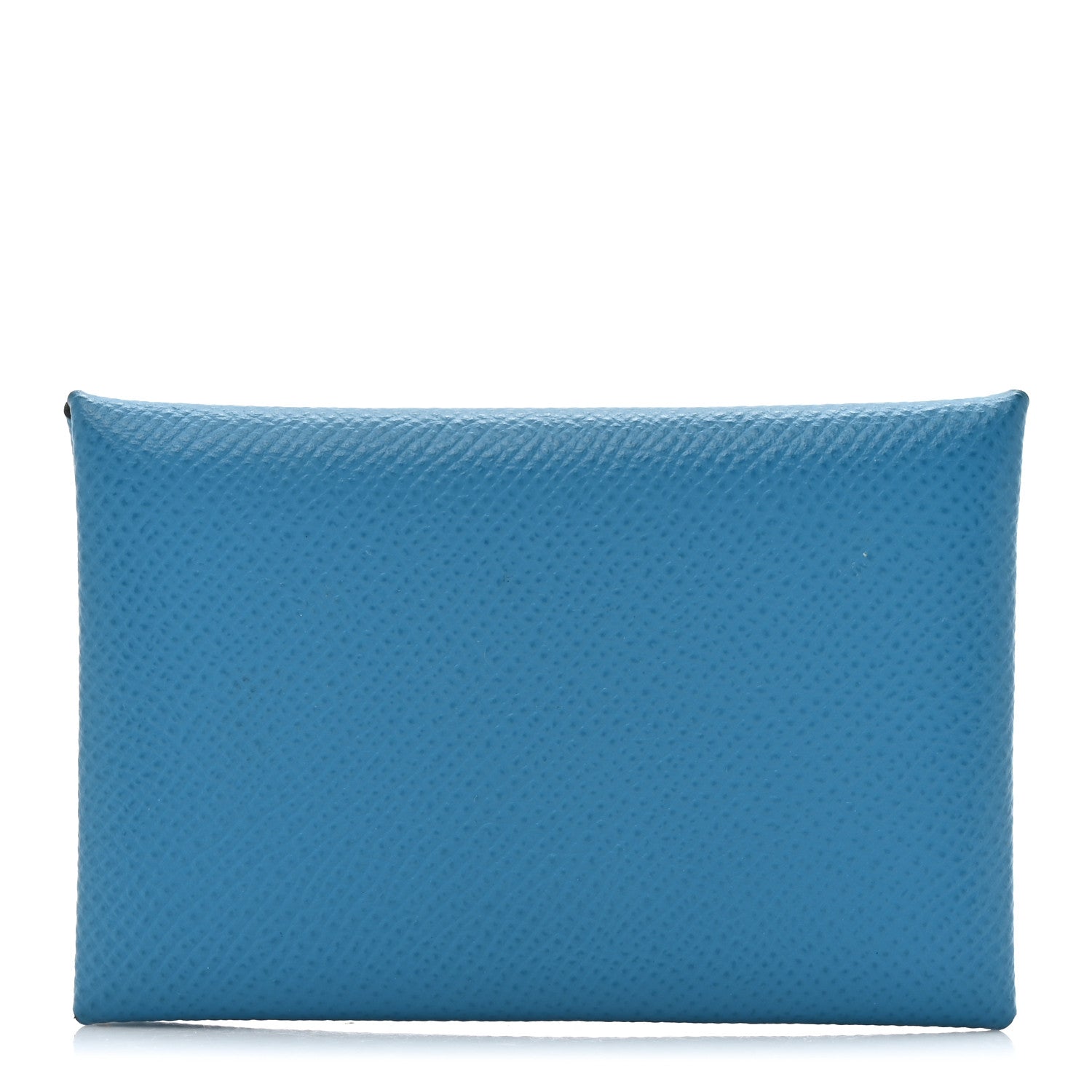 Hermes Epsom Calvi Card Case Bleu Frida 1 of 9