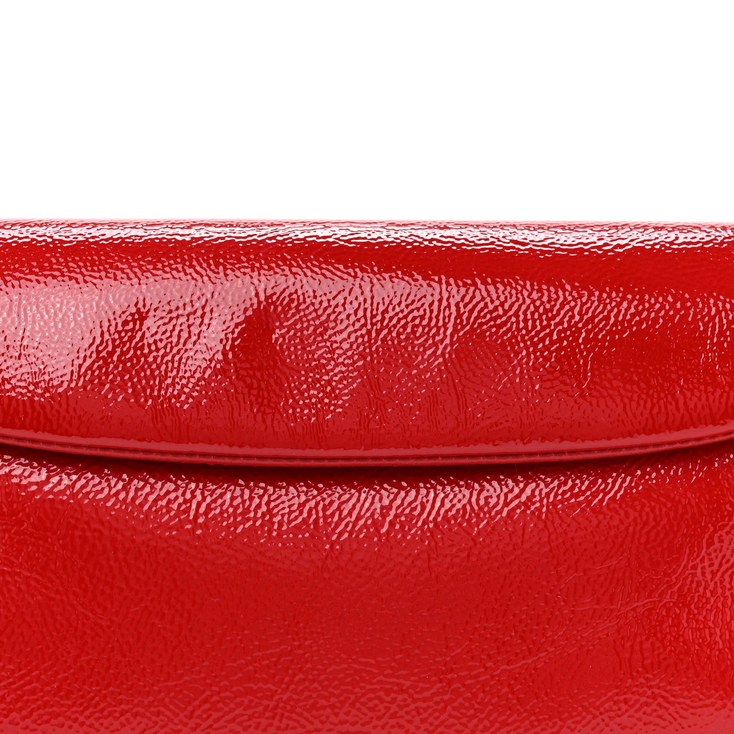 Givenchy Patent Calfskin Small P'tit Voyou Shoulder Bag Vermillon 8 of 10