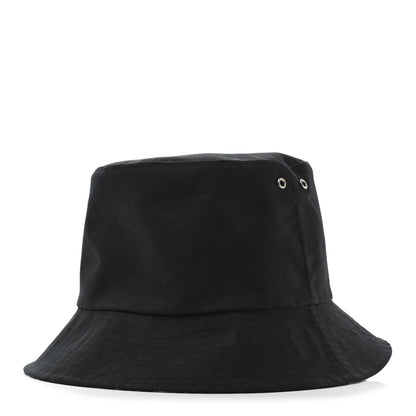 Christian Dior Polyester Cotton Oblique Teddy-D Brim Bucket Hat 57 Black 1 of 23