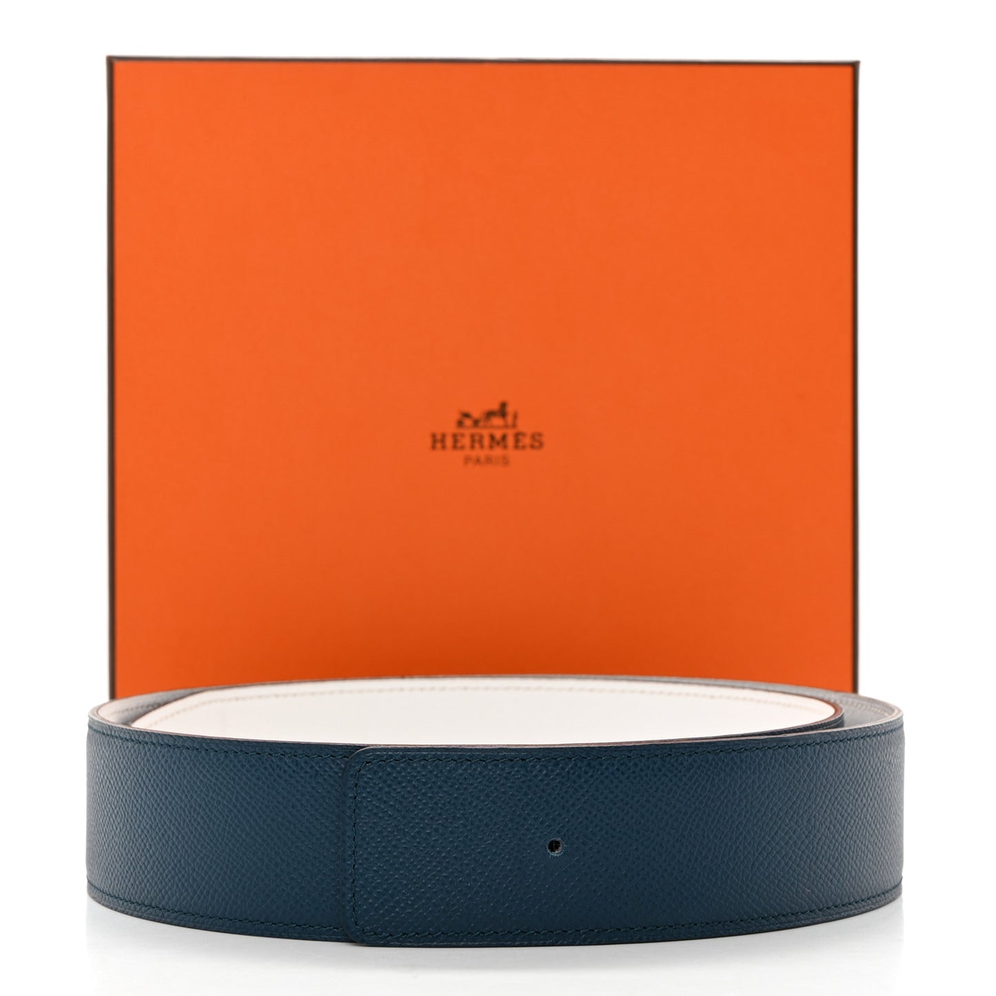 Epsom 42mm Belt Strap Colvert Blanc White