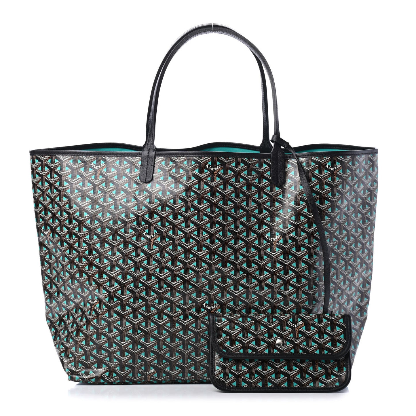 Goyardine Saint Louis Claire Voie GM Black Opaline