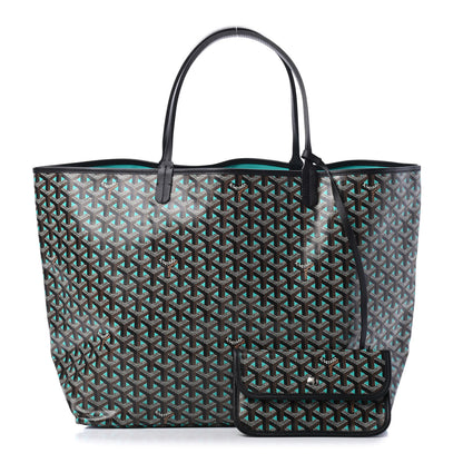 Goyard Goyardine Saint Louis Claire Voie GM Black Opaline 1 of 4