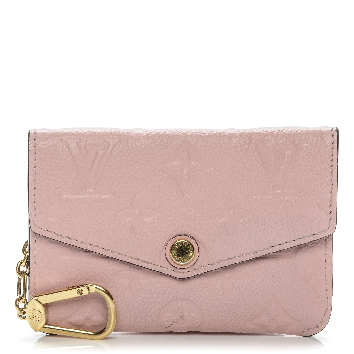 Louis Vuitton Empreinte Key Pouch Rose Ballerine 1 of 7
