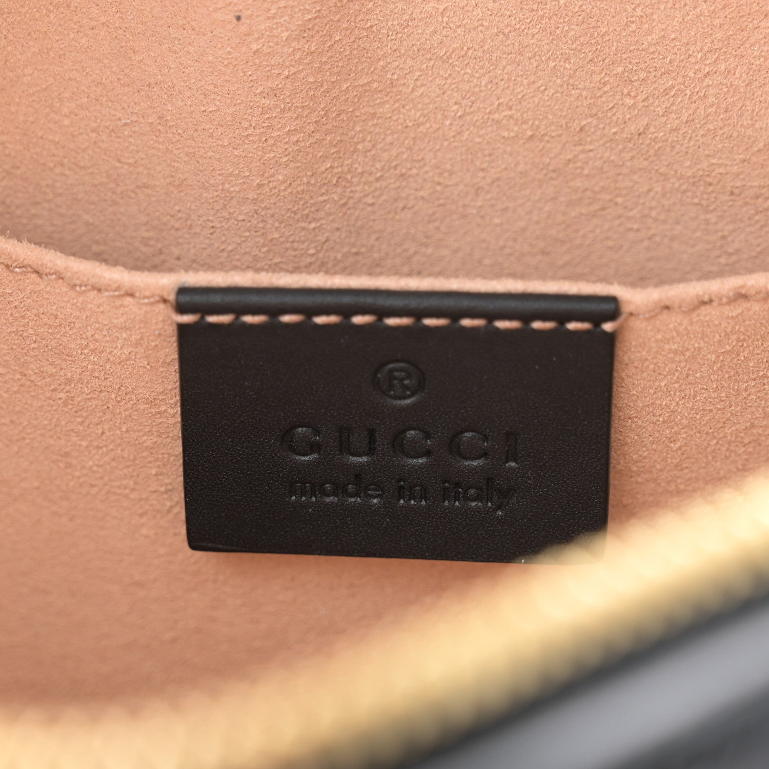 Gucci Suede Small Ophidia Belt Bag 85 34 Brown 6 of 10