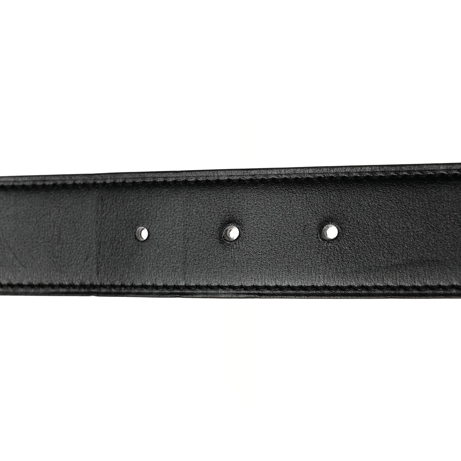 Hermes Box Togo 32mm Au Carre H Belt 90 36 Black Etain 6 of 8
