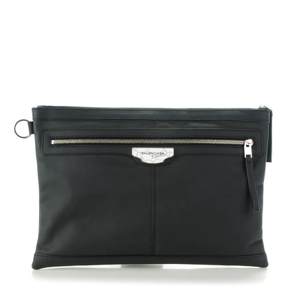 Balenciaga Rubber Calfskin Marble Clip M Black 1 of 7