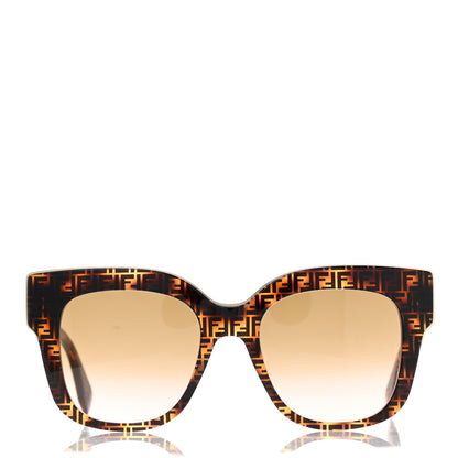Fendi Acetate F is Fendi FF Sunglasses 0359/S Tortoise Camouflage 2 of 8