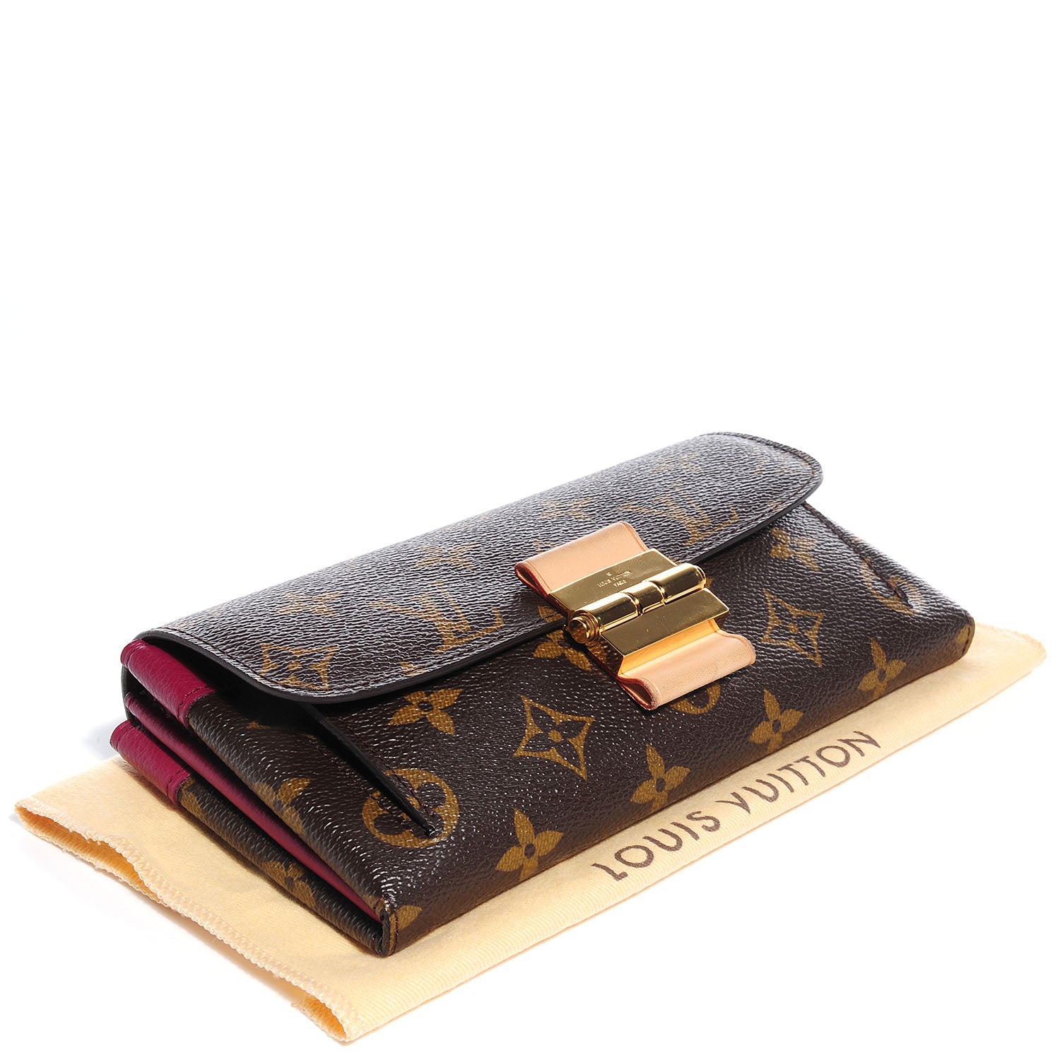 Louis Vuitton Monogram Elysee Wallet Aurore 4 of 8