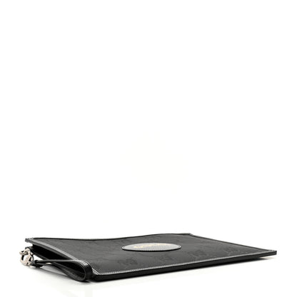 Gucci Econyl Nylon Monogram Off The Grid Zip Pouch Black 4 of 8