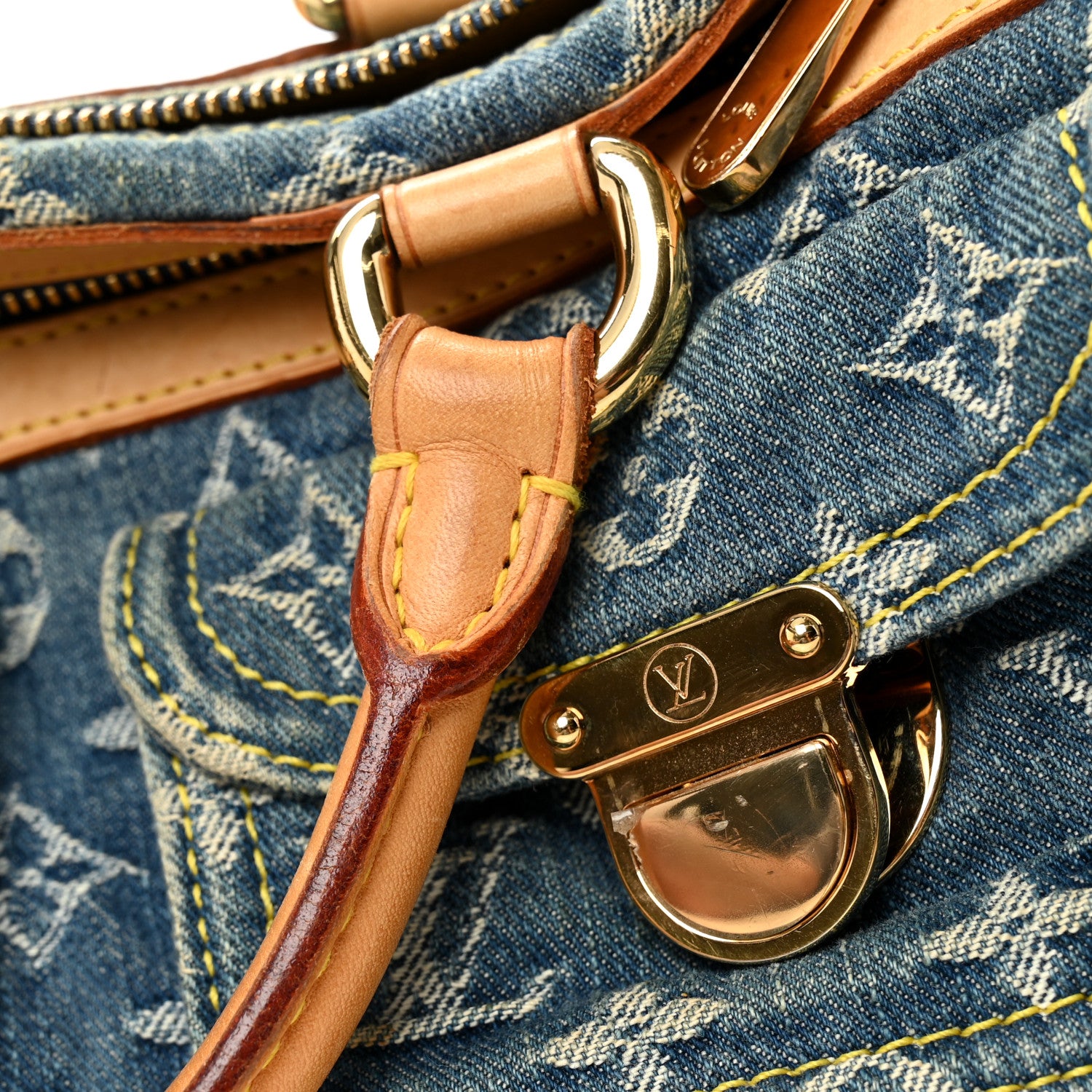 Louis Vuitton Monogram Denim Neo Speedy Blue 11 of 14