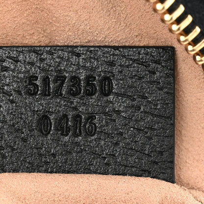 Gucci Calfskin Web Mini Ophidia Shoulder Bag Black 7 of 11