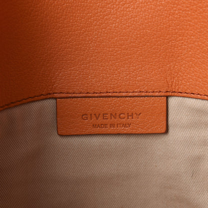 Givenchy Sugar Goatskin Medium Antigona Envelope Clutch Orange 11 of 13