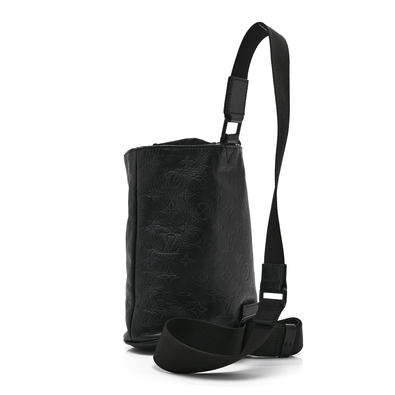 Louis Vuitton Monogram Shadow Chalk Slingbag  Black 3 of 10