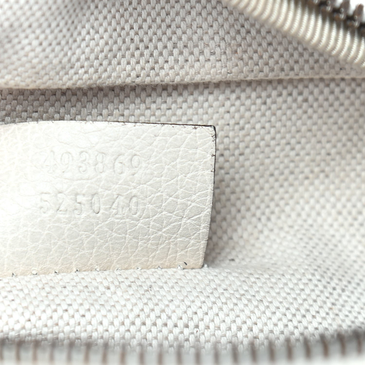 Gucci Grained Calfskin Coco Capitan Logo Belt Bag White 7 of 10