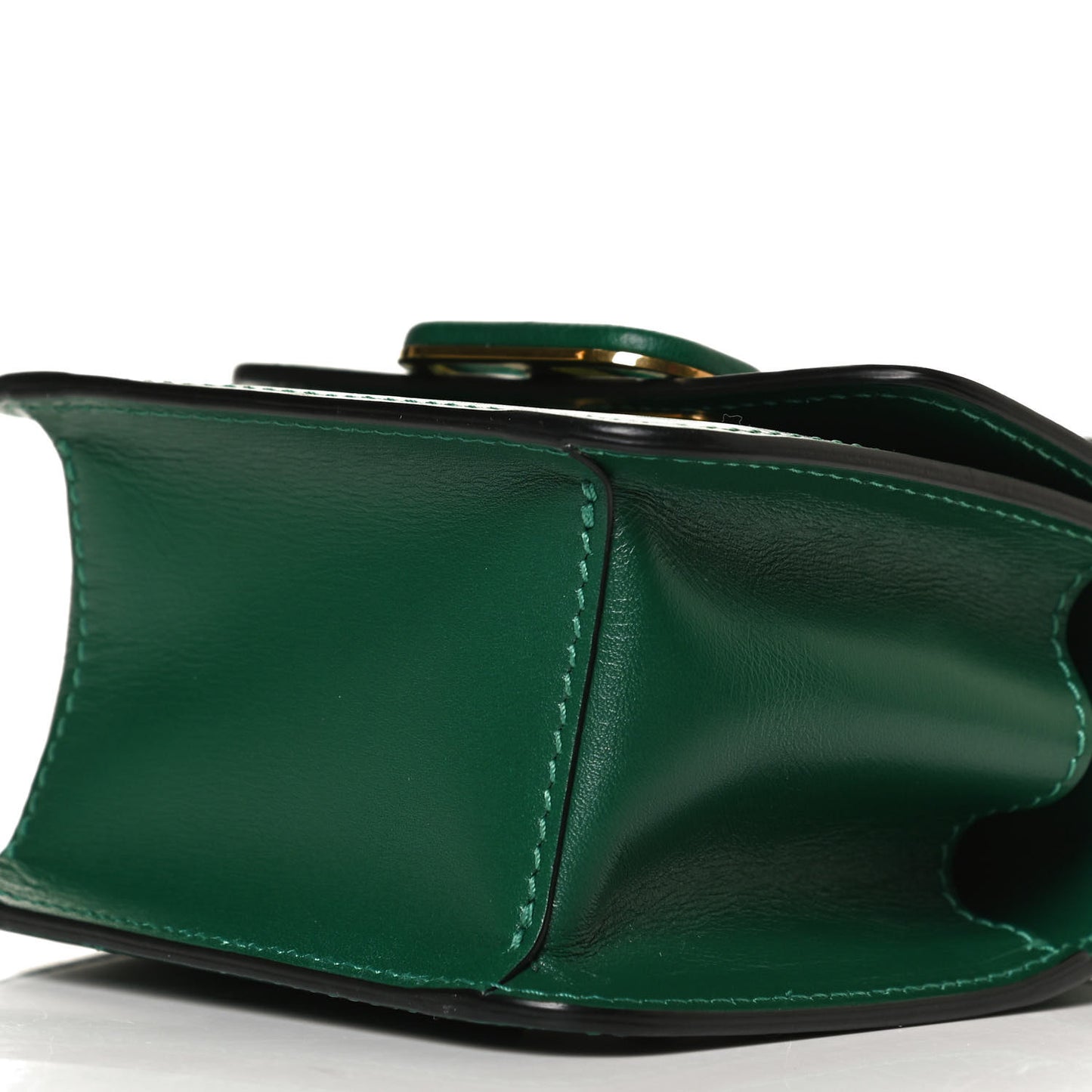 Calfskin Micro VSling Shoulder Bag Green