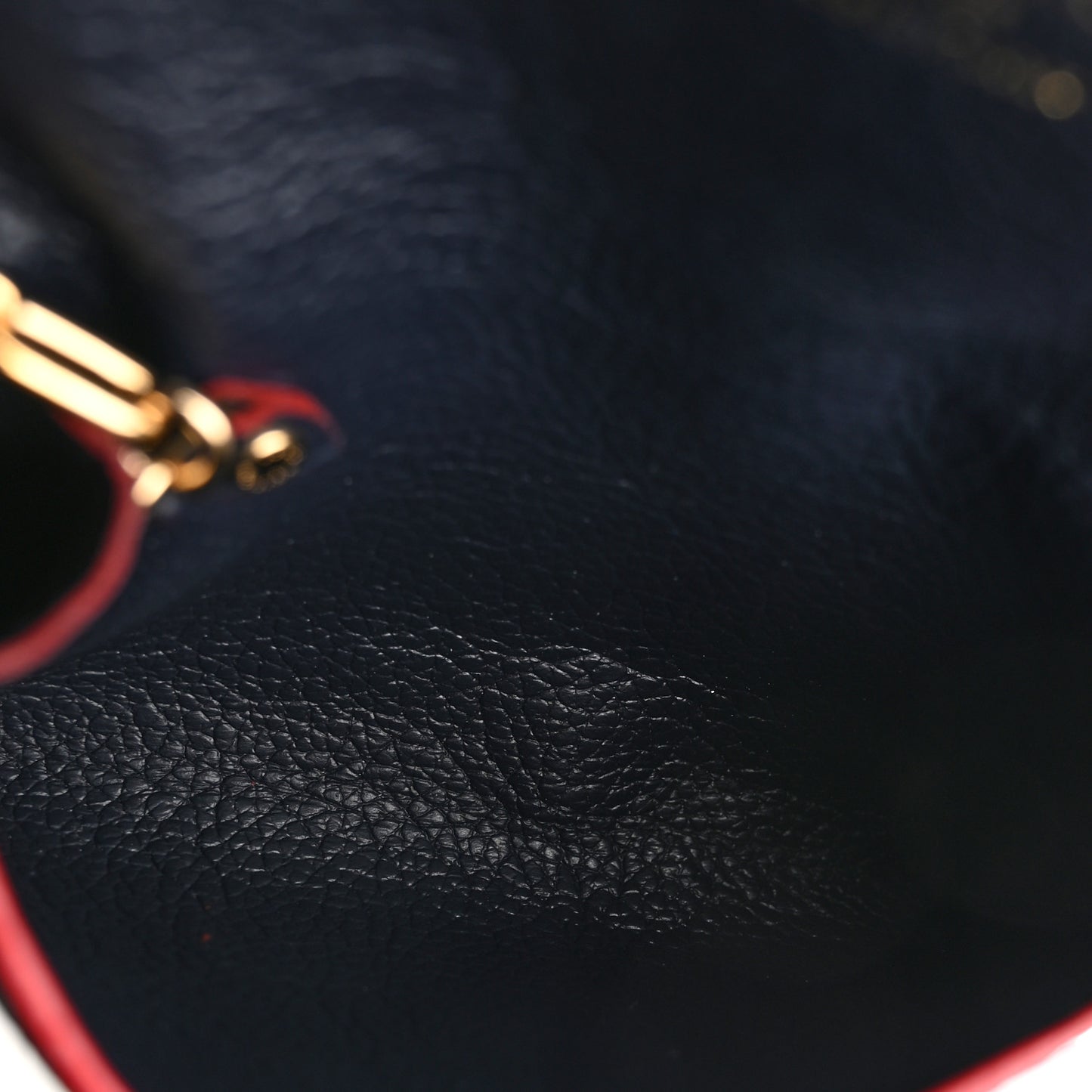 Empreinte Key Pouch Marine Rouge