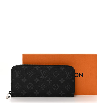 Louis Vuitton Monogram Eclipse Zippy Wallet Horizontal 7 of 7