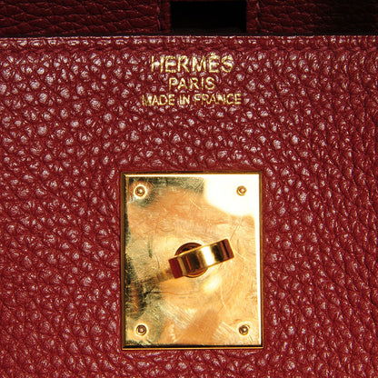 Hermes Togo Birkin 40 Sienna 17 of 27