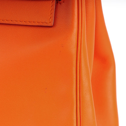 Hermes Veau Gulliver Kelly Retourne 35 Orange 31 of 31