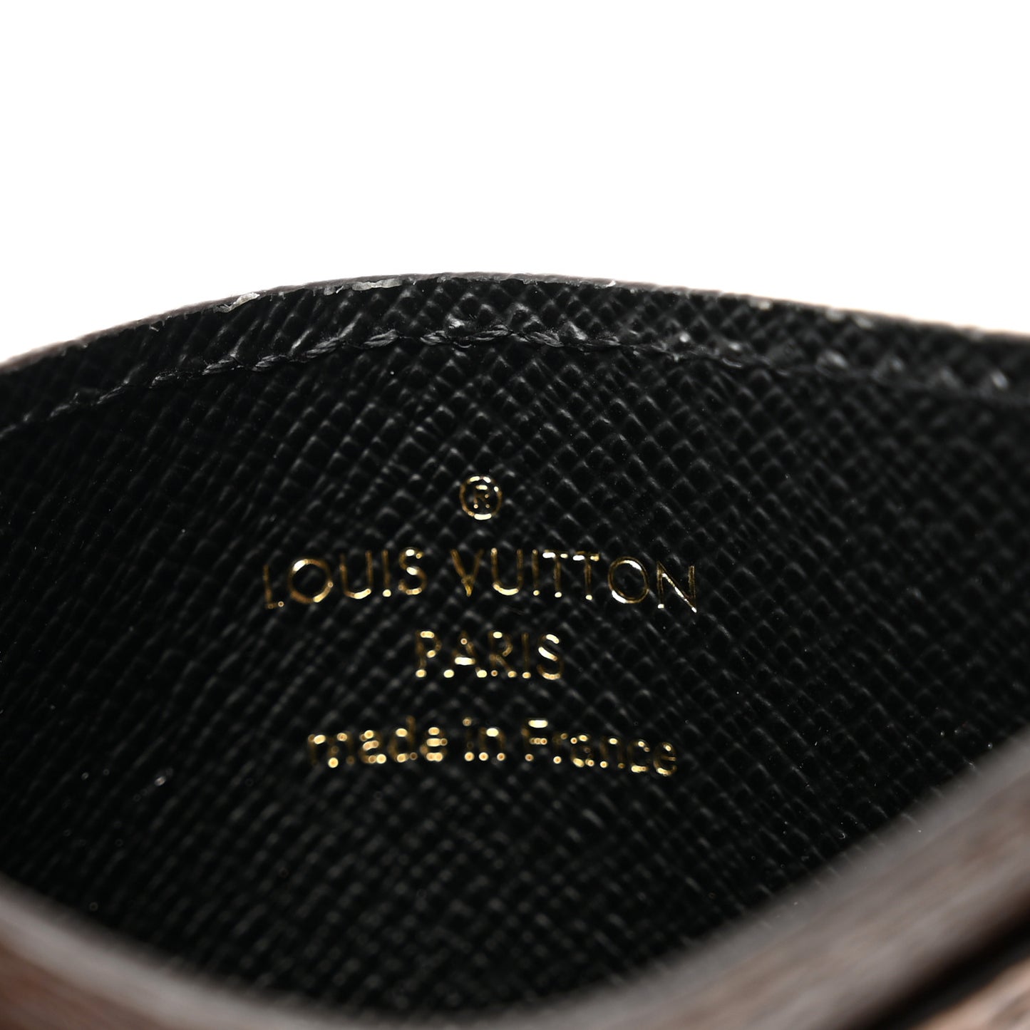 Reverse Monogram Card Holder