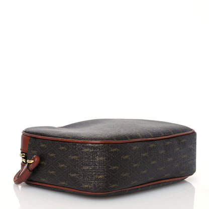 Saint Laurent Canvas Smooth Calfskin Le Monogramme Small Camera Bag Chestnut 4 of 18