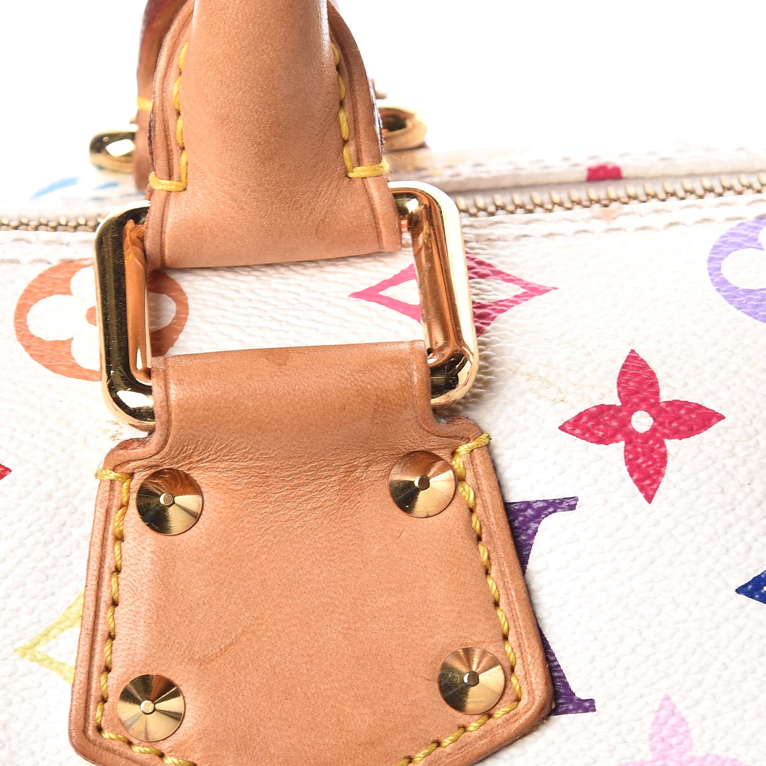 Louis Vuitton Monogram Multicolor Speedy 30 White 16 of 30