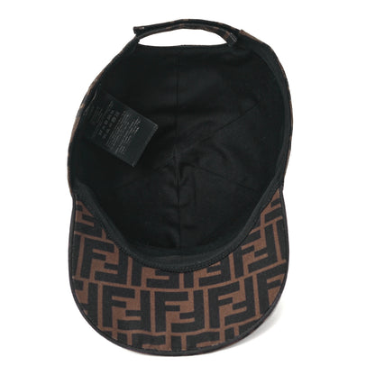 Fendi Canvas FF Reloaded Baseball Hat Tobacco White 6 of 8