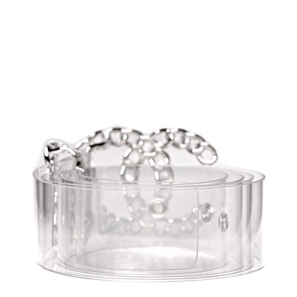 Chanel PVC Chain CC Belt 85 Transparent 3 of 6