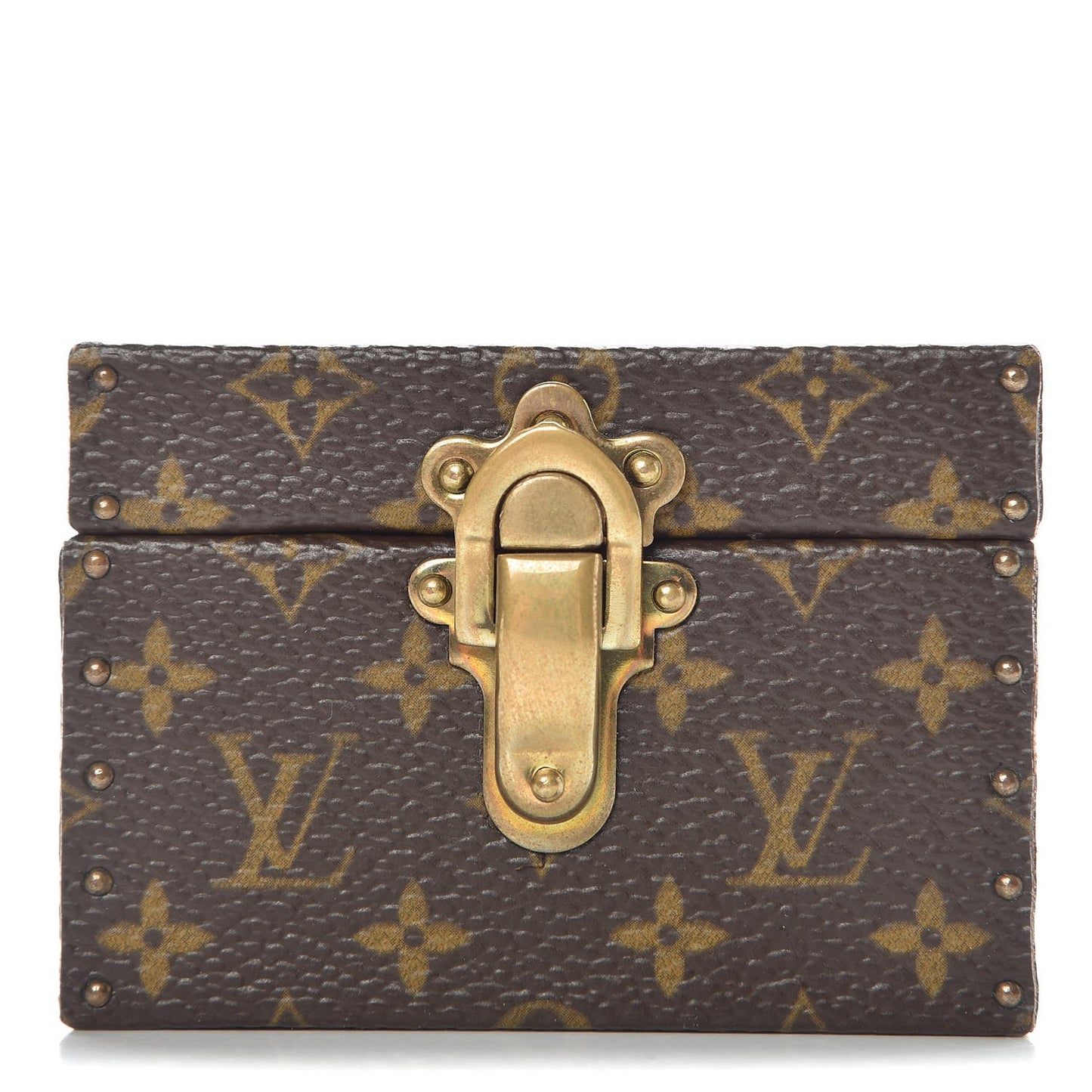 Monogram Ring Box Mini Trunk Case