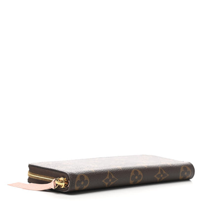 Louis Vuitton Monogram Clemence Wallet Rose Ballerine 4 of 6