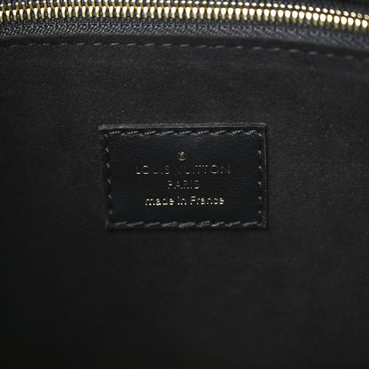 Louis Vuitton Calfskin Monogram On My Side PM Black 6 of 10