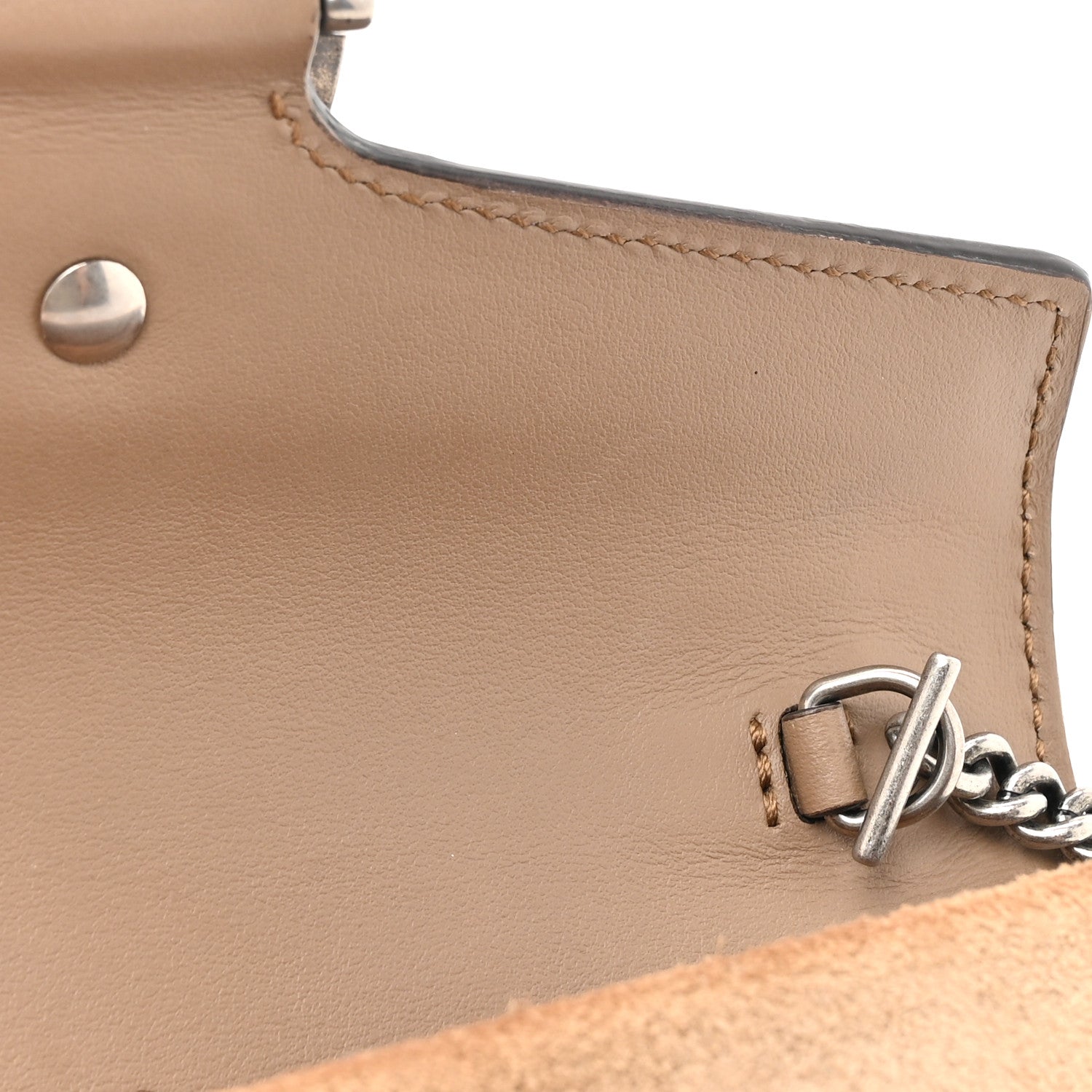 Gucci GG Supreme Monogram Super Mini Dionysus Shoulder Bag Taupe 11 of 15