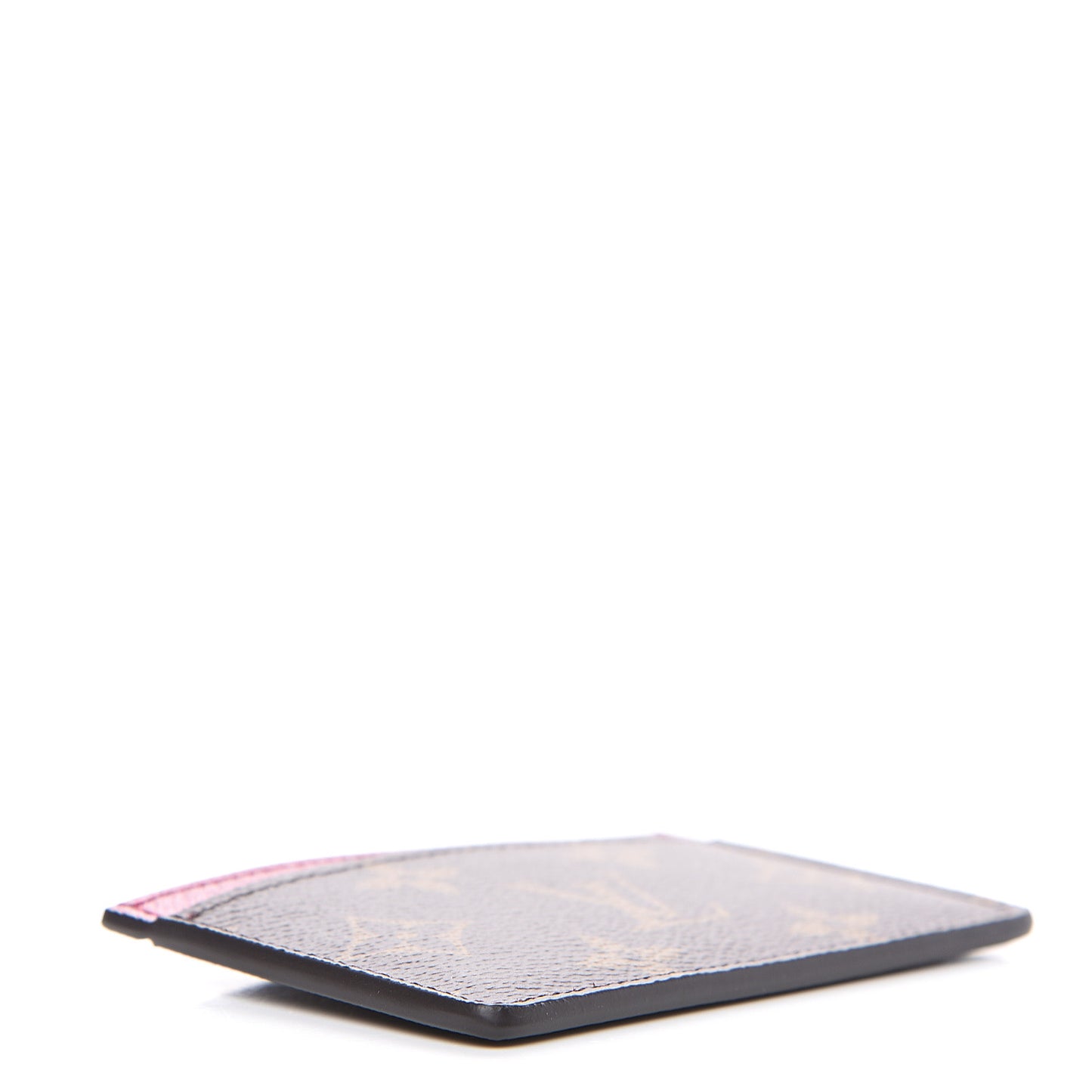 Monogram Card Holder Fuchsia