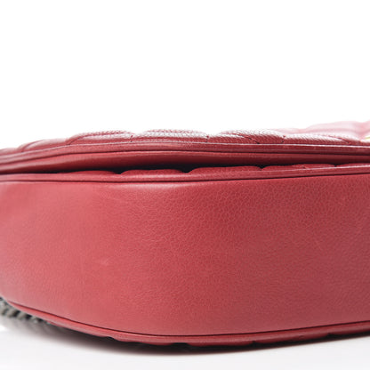 Chanel Caviar Quilted Casual Pocket Messenger Flap Red 6 of 18