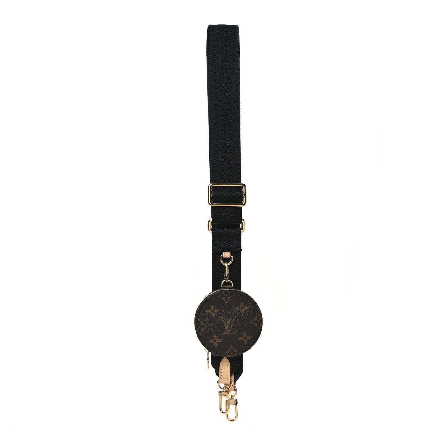 Louis Vuitton Monogram Multi Pochette Accessories Bandouliere Shoulder Strap Black 1 of 7