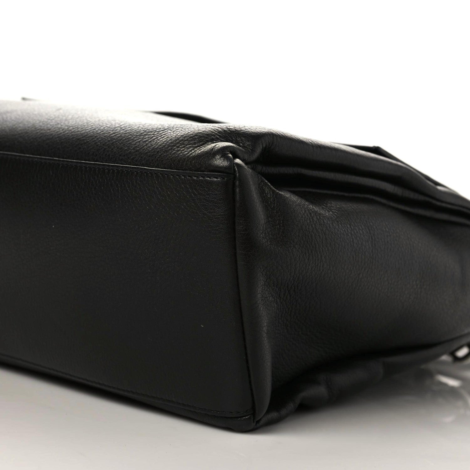 Givenchy Grained Calfskin Medium Pandora Pure Flap Bag Black 9 of 16
