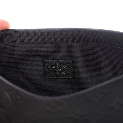 Louis Vuitton Empreinte Pochette Felicie Chain Wallet Black 9 of 11