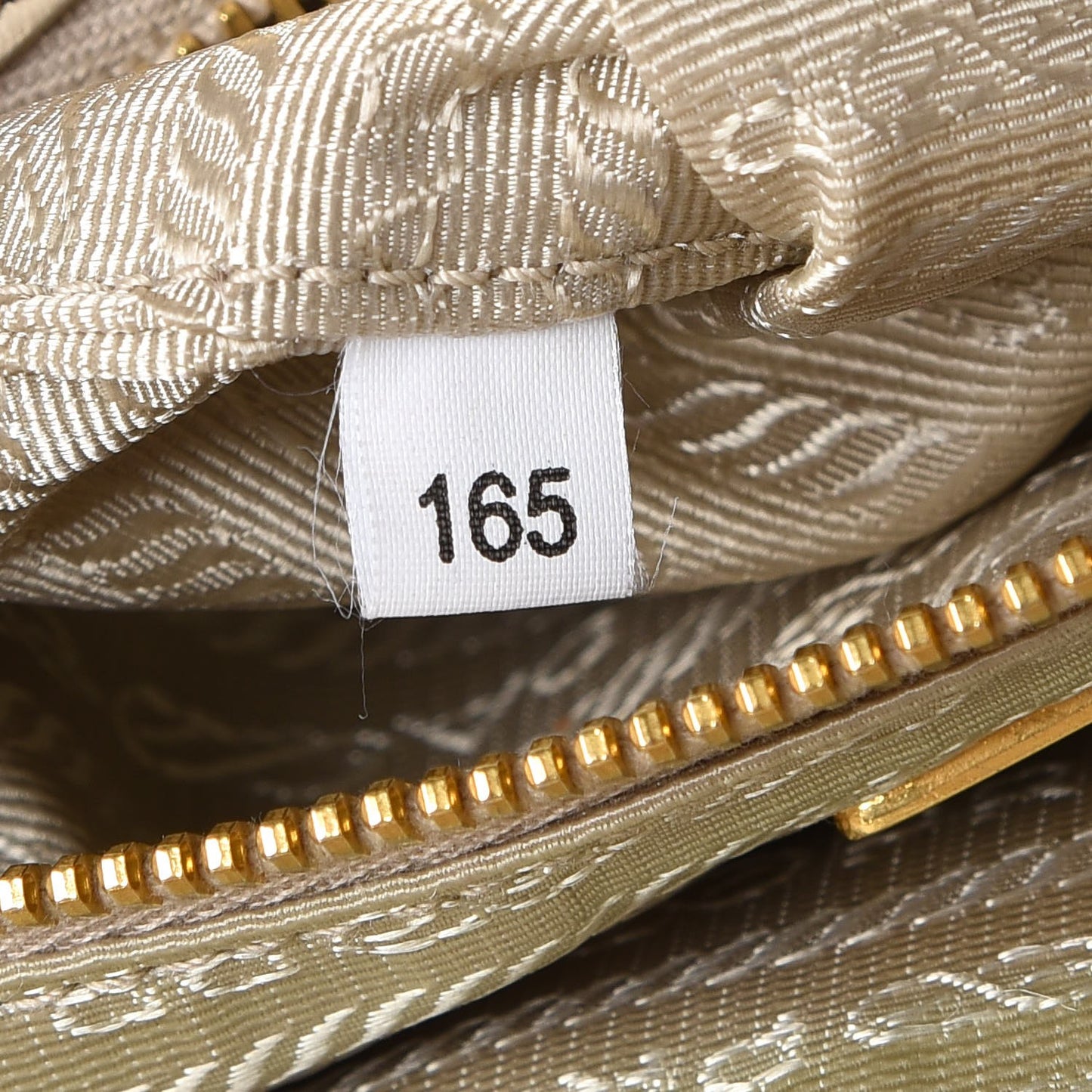 Tessuto Nylon Woven Tote Bag Beige