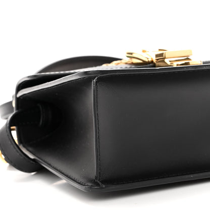 Gucci Calfskin Mini Sylvie Top Handle Bag Black 9 of 10