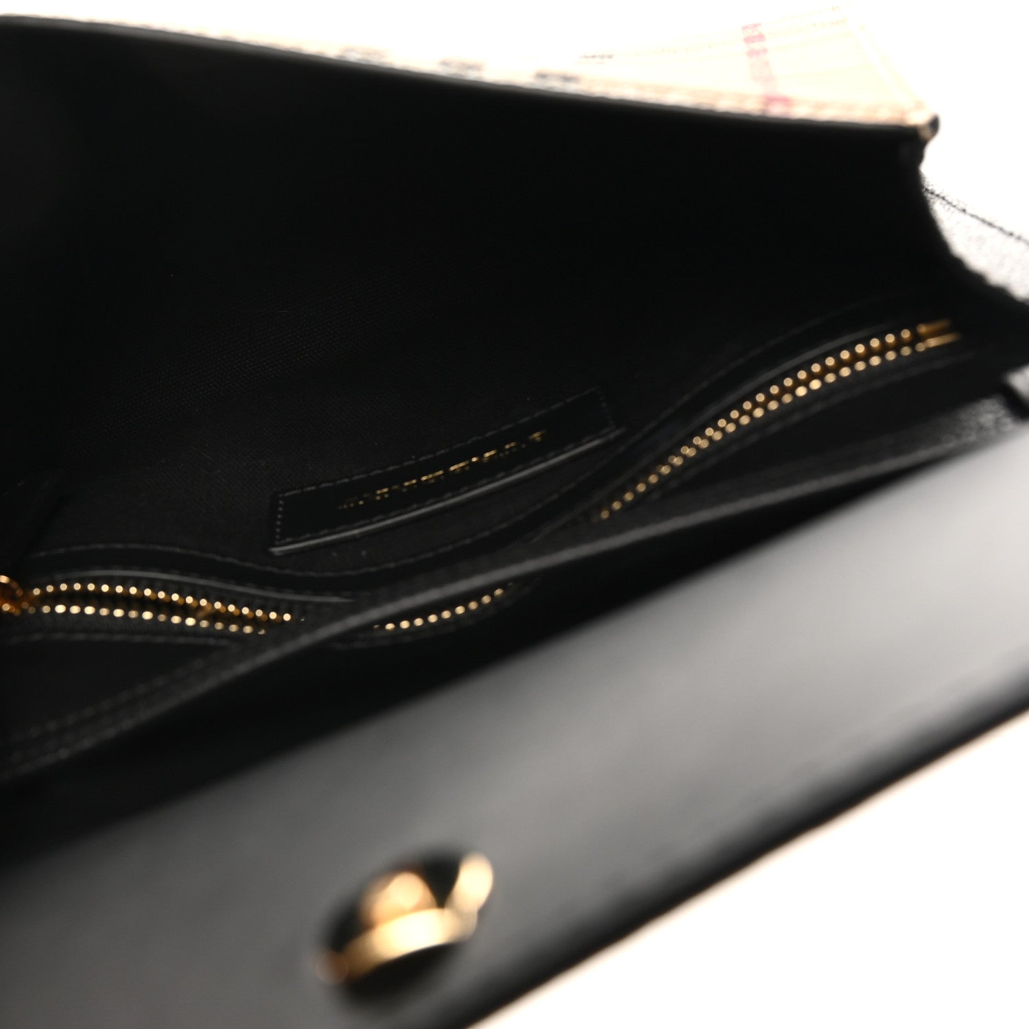 Burberry Haymarket Check Small Loxley Crossbody Black 1858254