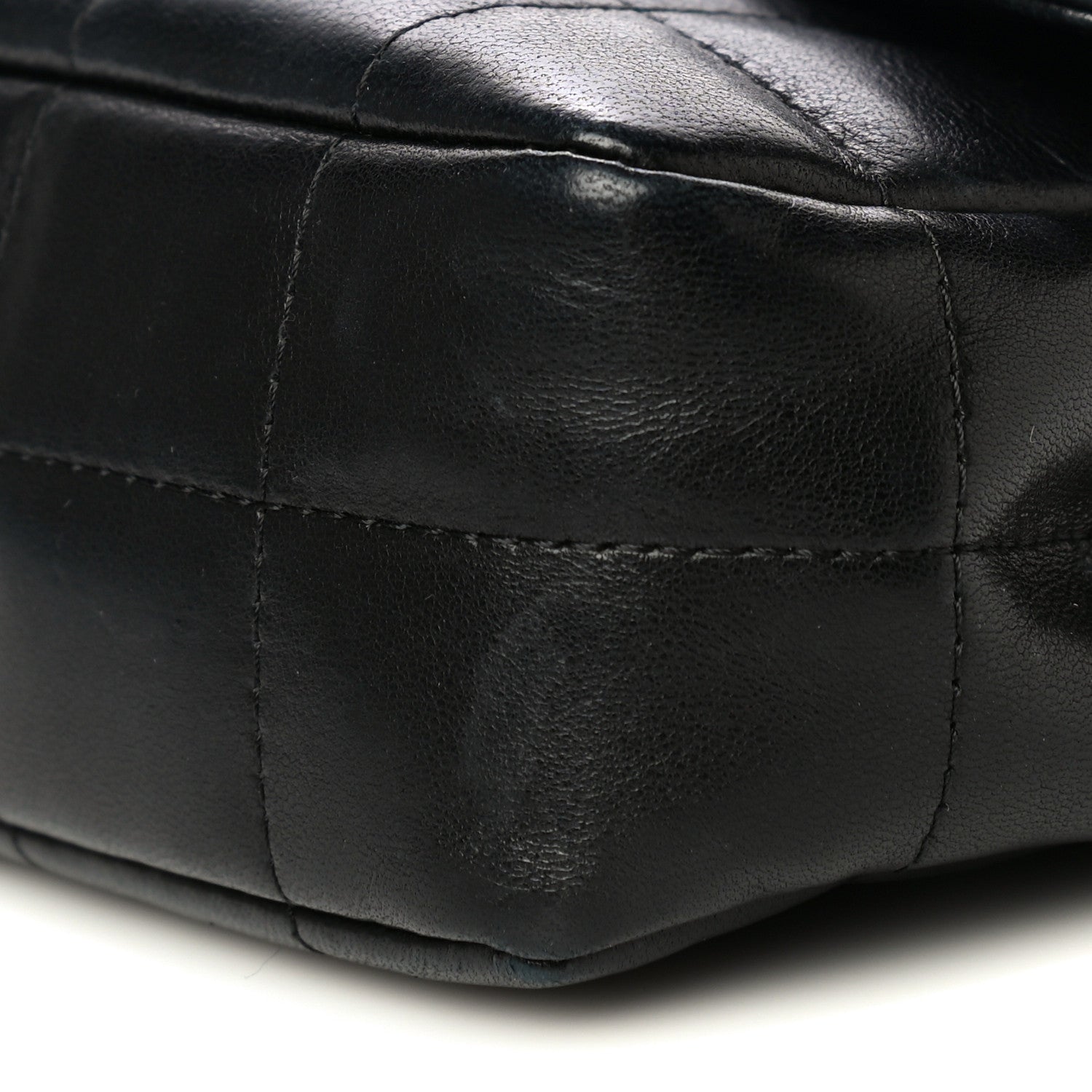 Chanel Lambskin Quilted Mini Chocolate Bar Flap Black 13 of 15