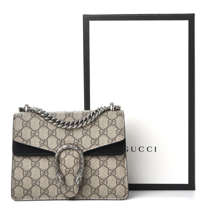 Gucci GG Supreme Monogram Mini Dionysus Shoulder Bag Black 9 of 9