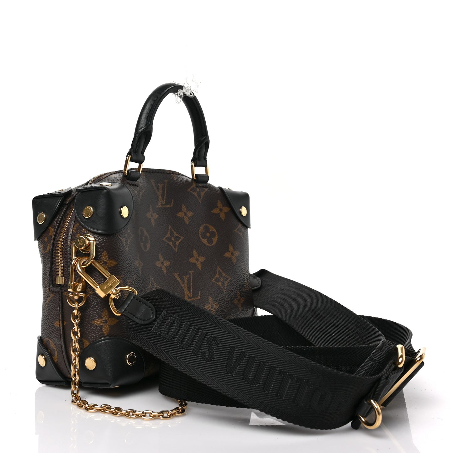 Monogram Petite Malle Souple Black